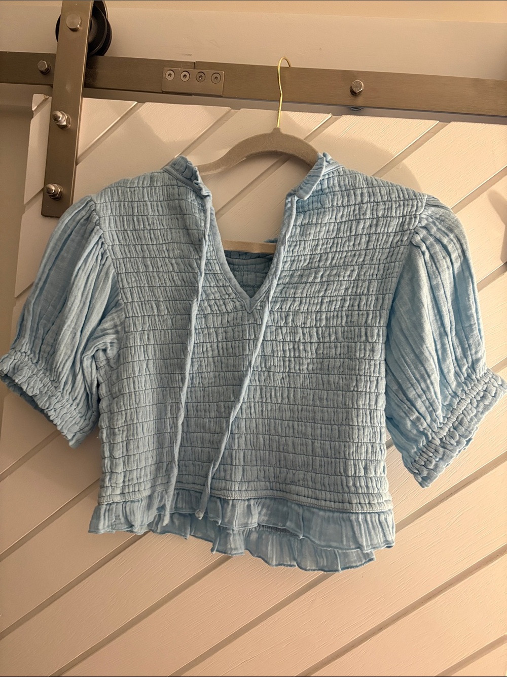 Free People Women’s Light Blue Set - Picture 6 of 6